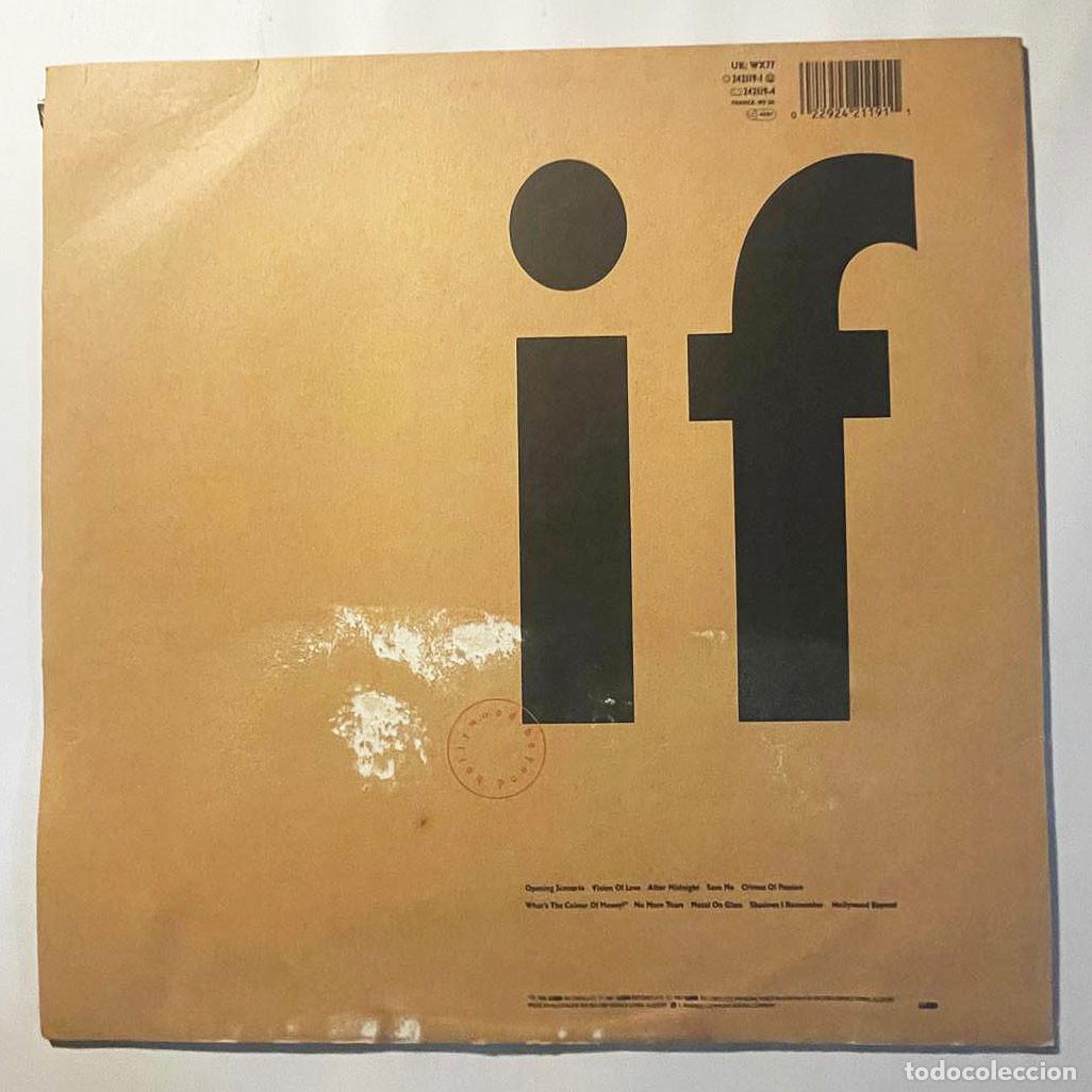Discos de vinilo: IF / HOLLYWOOD BEYOND / LP WEA 1987 / UK - Foto 2