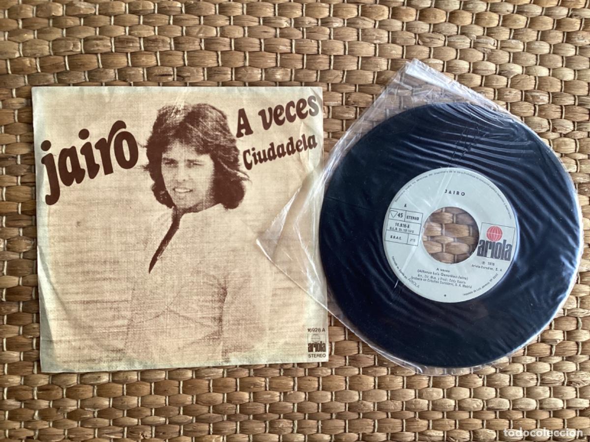Discos de vinilo: S100 Single Jairo - A veces, Ciudadela - A&ntilde;o 1976 - Foto 1
