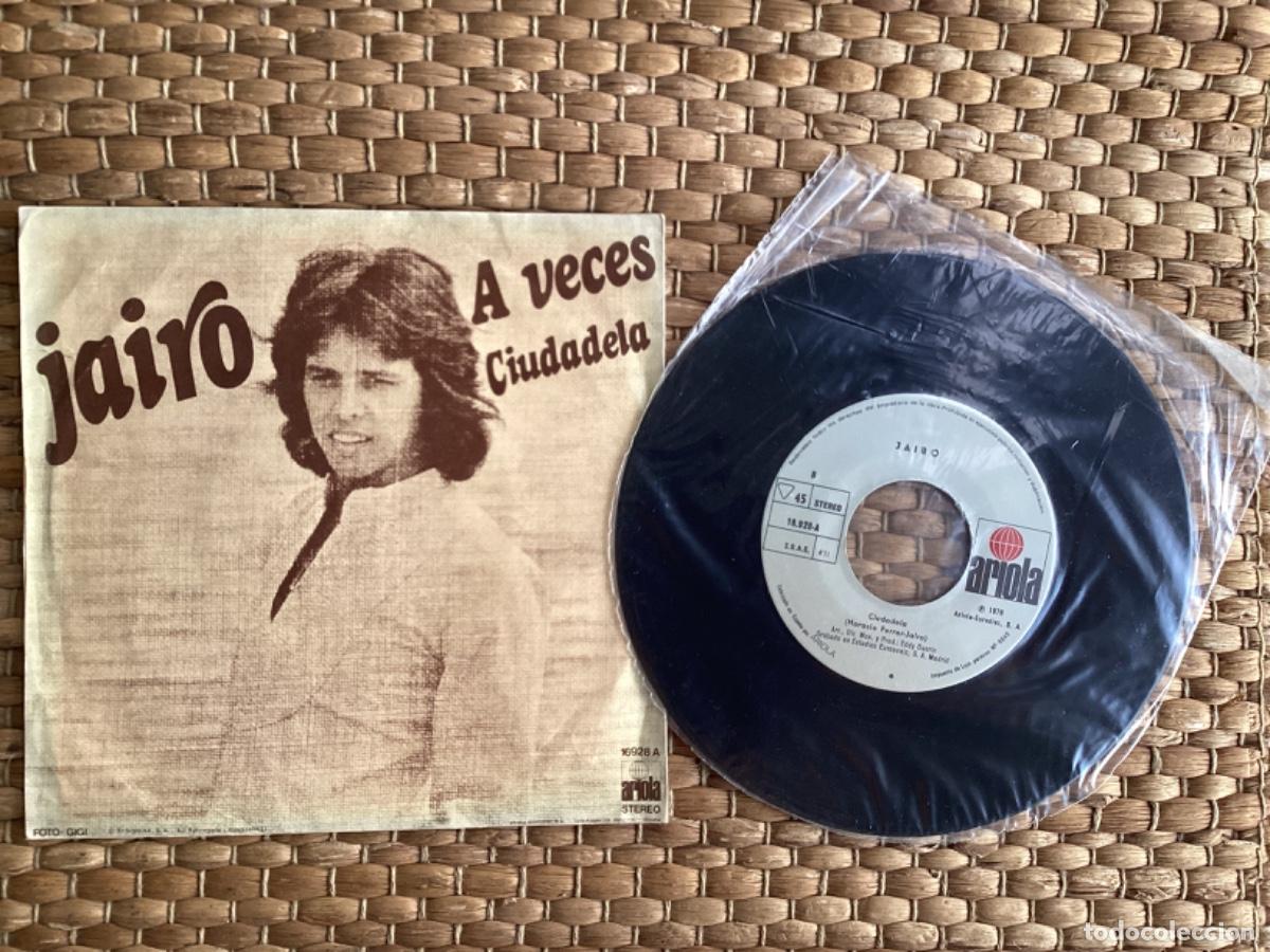 Discos de vinilo: S100 Single Jairo - A veces, Ciudadela - A&ntilde;o 1976 - Foto 2