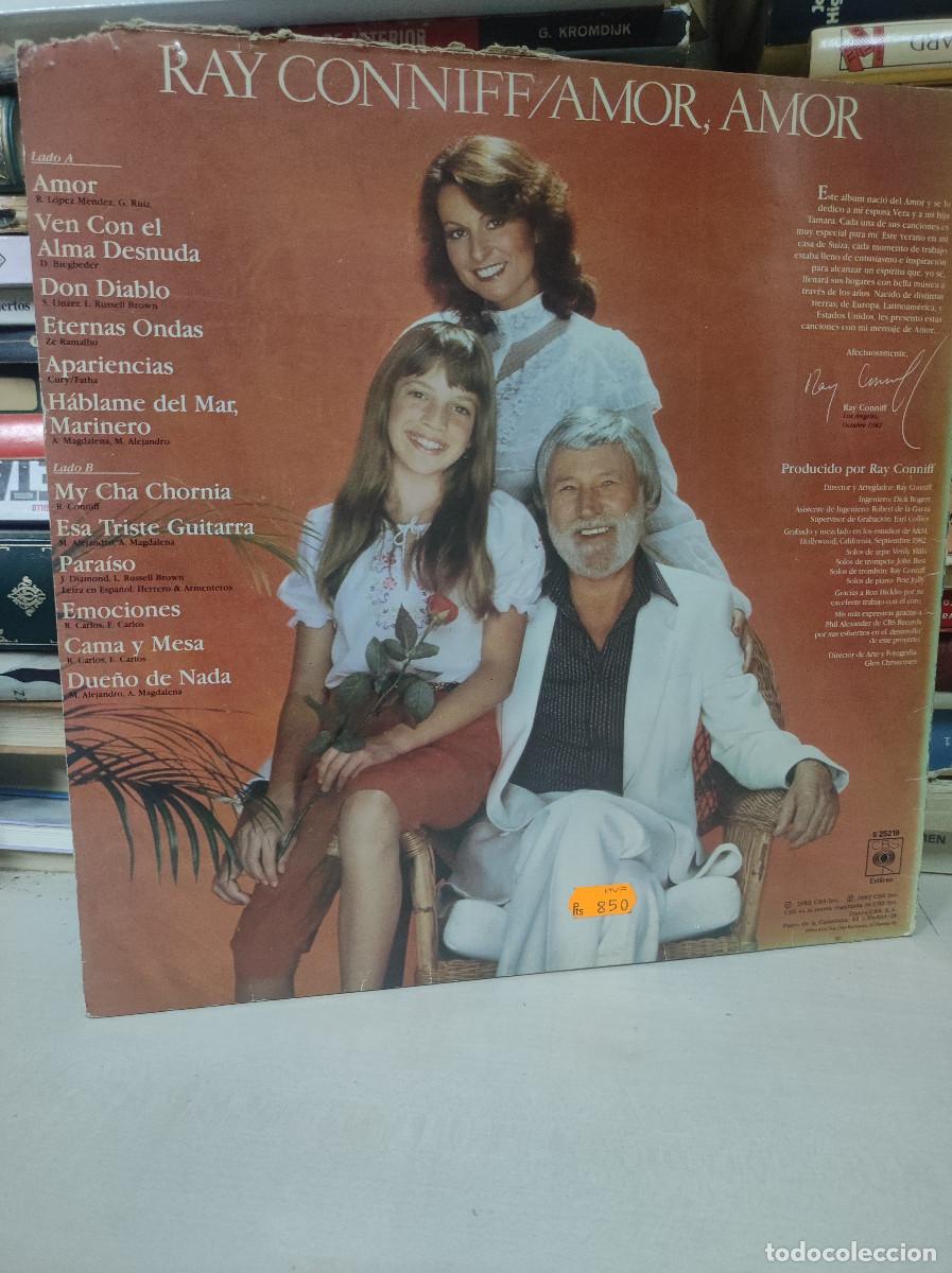 Discos de vinilo: Ray Conniff &ndash; Amor, Amor - Foto 2