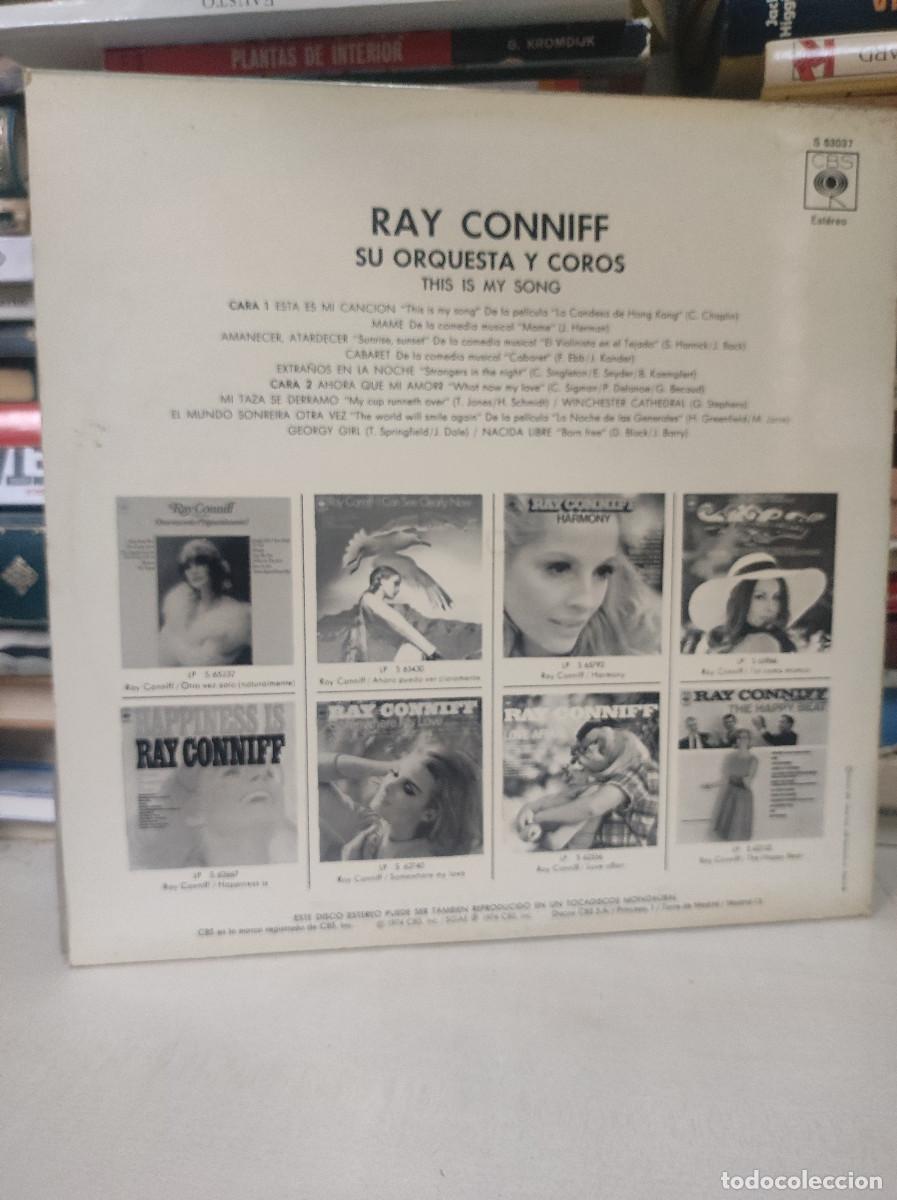 Discos de vinilo: RAY CONNIFF THIS IS MY SONG - Foto 2