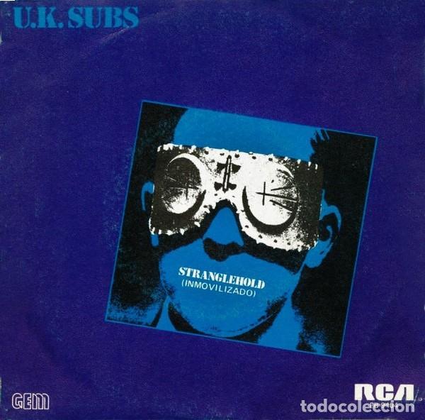 Discos de vinilo: UK Subs &ndash; Stranglehold = Inmovilizado - Foto 1
