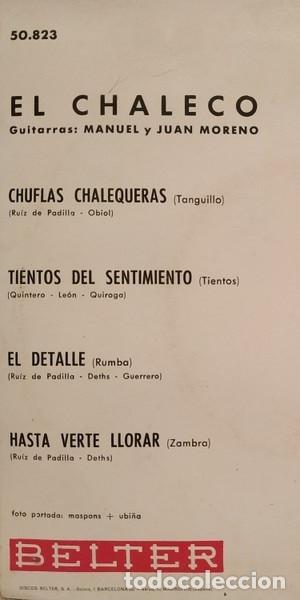 Discos de vinilo: El Chaleco &ndash; Chuflas Chalequeras - Foto 2