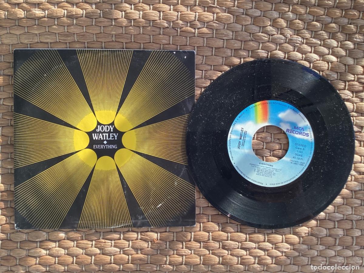 Discos de vinilo: S113 Single Jody Watley - Everything - A&ntilde;o 1989 - Foto 1