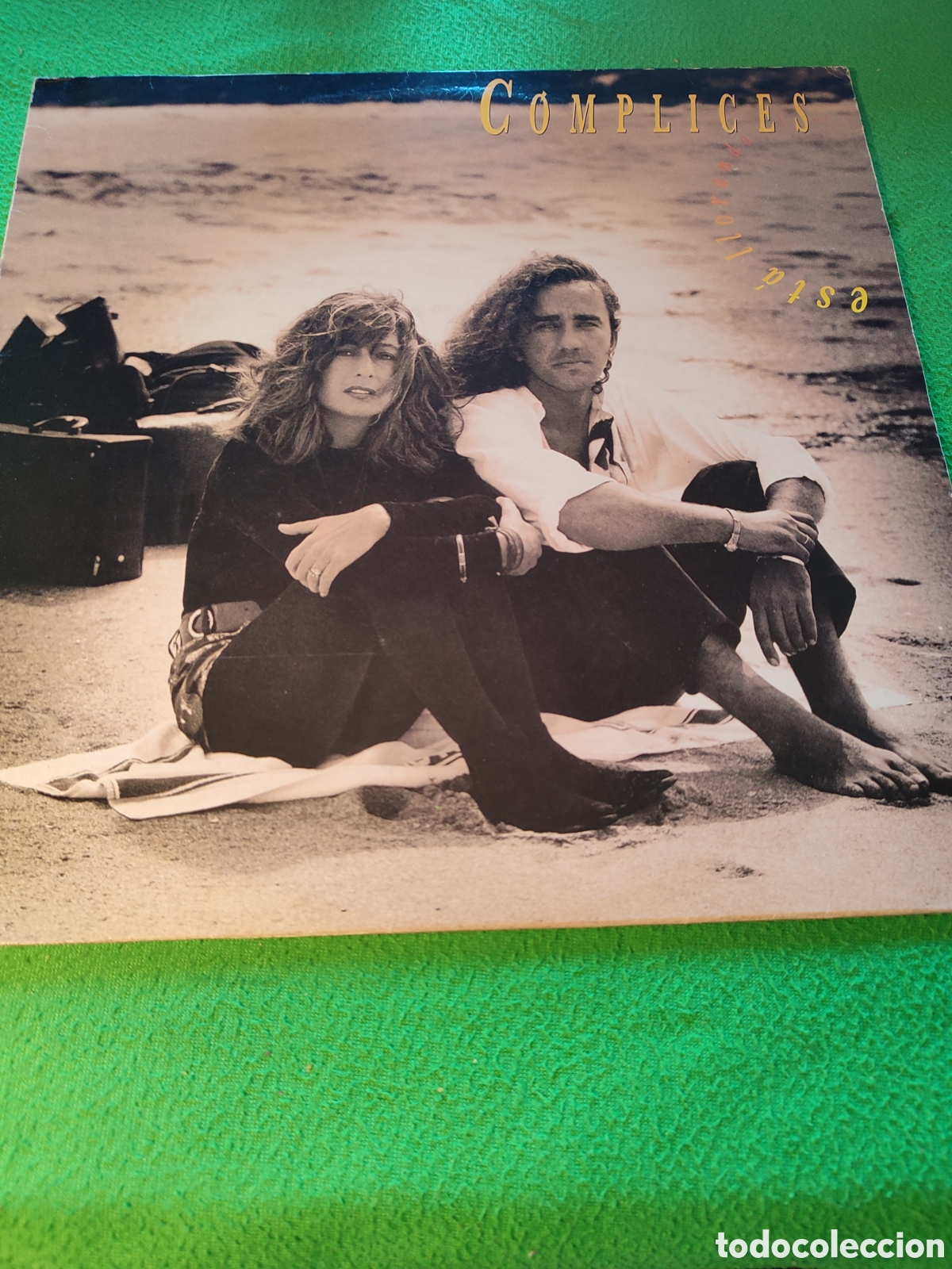 Discos de vinilo: C&oacute;mplices - Est&aacute; llorando el sol Vinilo - Foto 1