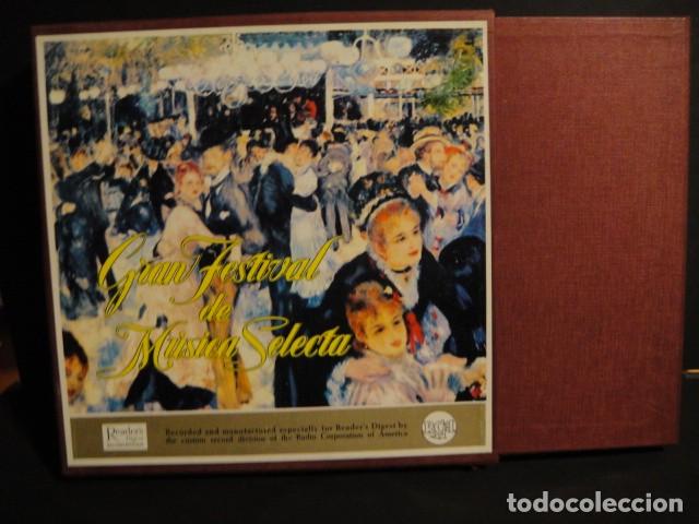 Disques de vinyle: gran festival de musica selecta - estuche con 12 discos lp