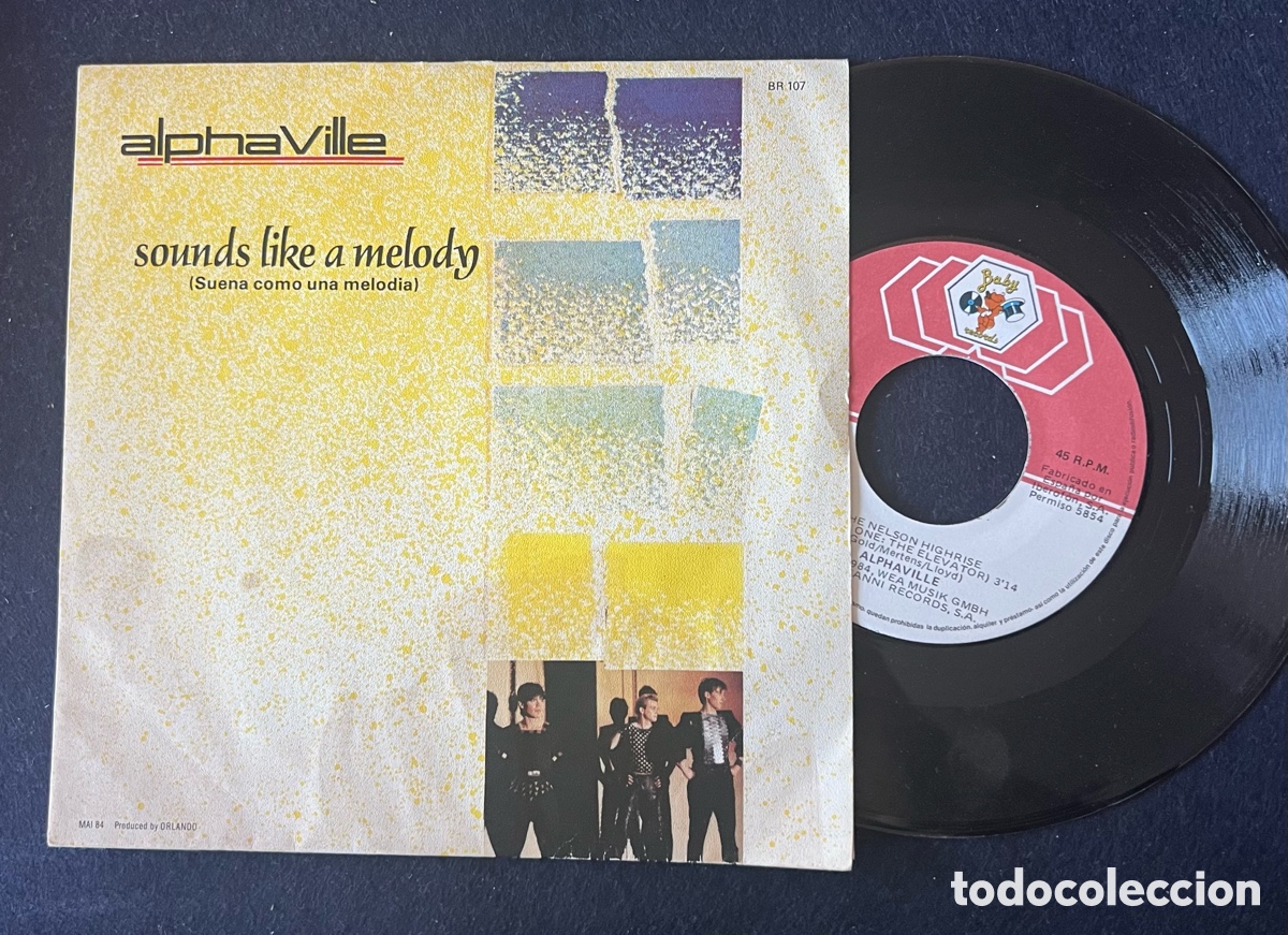 Discos de vinilo: alphaville sounds like a melody - Foto 1