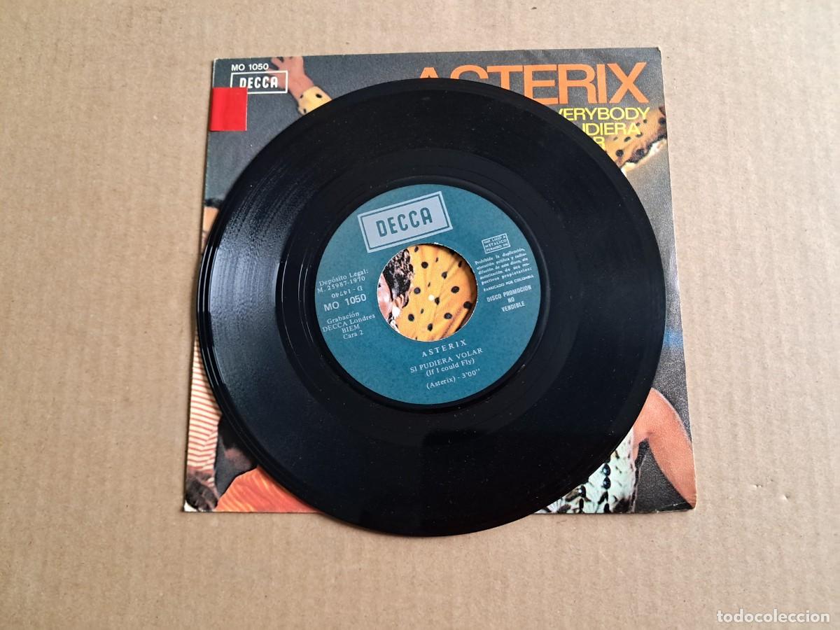 Discos de vinilo: ASTERIX - EVERYBODY SINGLE 1970 EDICION ESPA&Ntilde;OLA - Foto 2