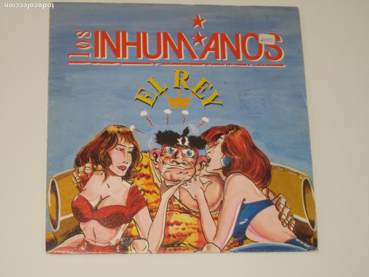 Discos de vinilo: DISCOFERTA - SINGLE/EP - LOS INHUMANOS - PROMO MISMA CANCION - Foto 1
