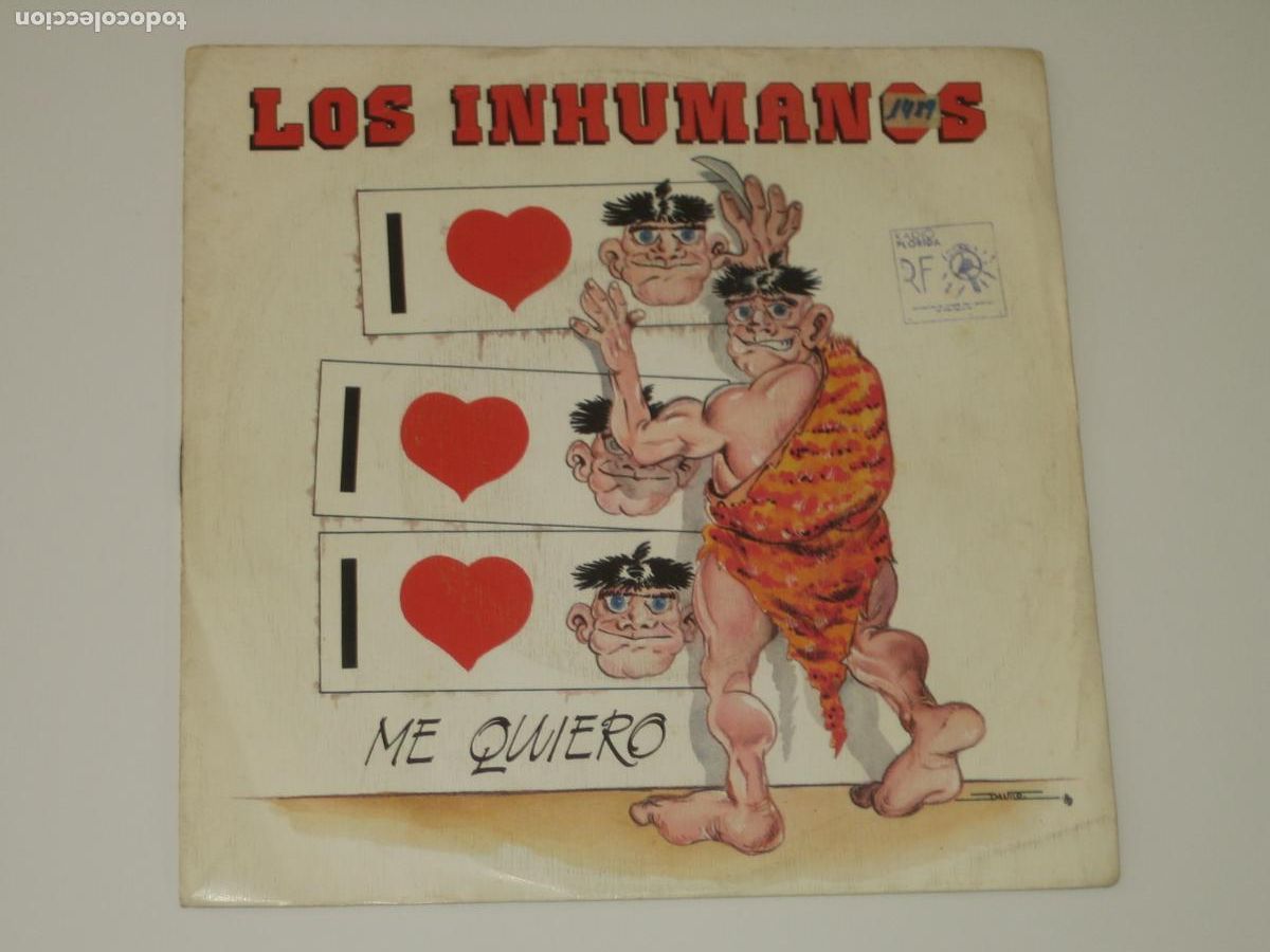 Discos de vinilo: DISCOFERTA - SINGLE/EP - LOS INHUMANOS - PROMO MISMA CANCION - Foto 1