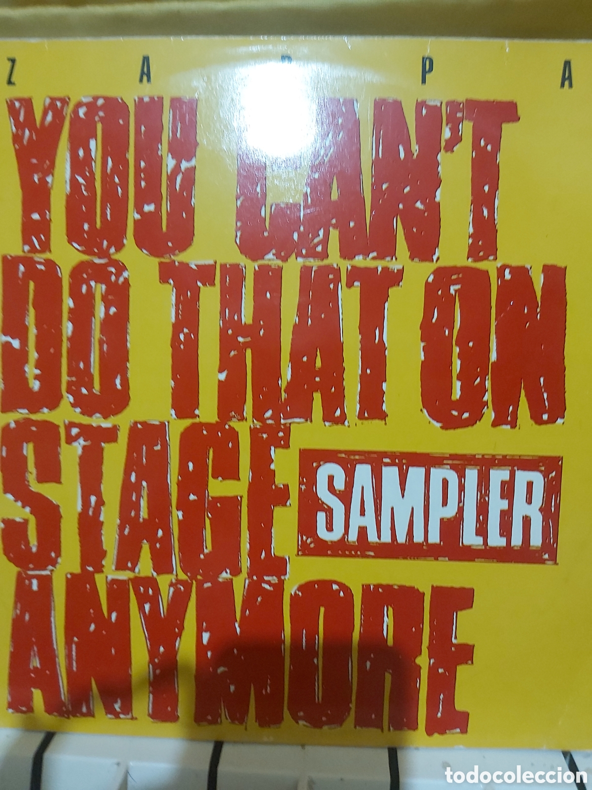 Discos de vinilo: ZAPPA YOUCANT DO THAT ONSTAGE ANIMORE SAMPLER 2 LPS - Foto 1