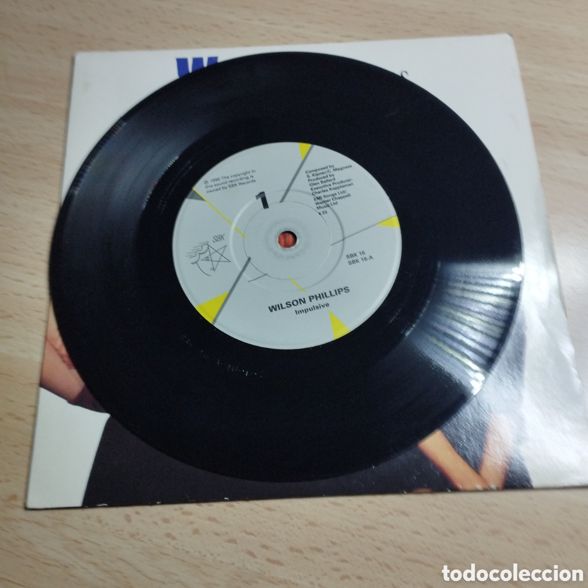 Discos de vinilo: Single 7&rdquo; Wilson Phillips 1990 impulsive + mix - Foto 3