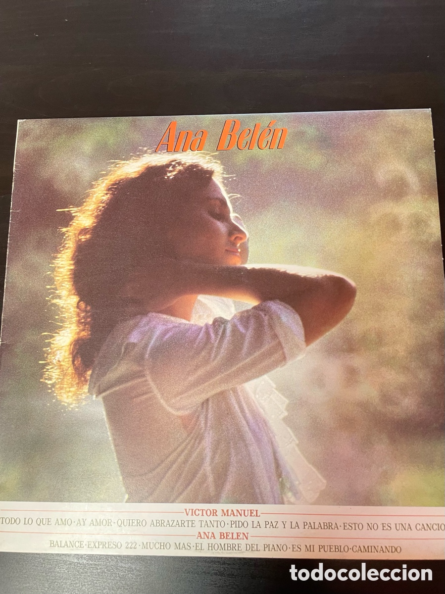 Discos de vinilo: LP Ana Bel&eacute;n-Victor Manuel - Foto 1