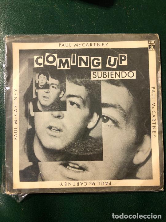 Discos de vinilo: Paul McCartney Coming up 1980 - Foto 1