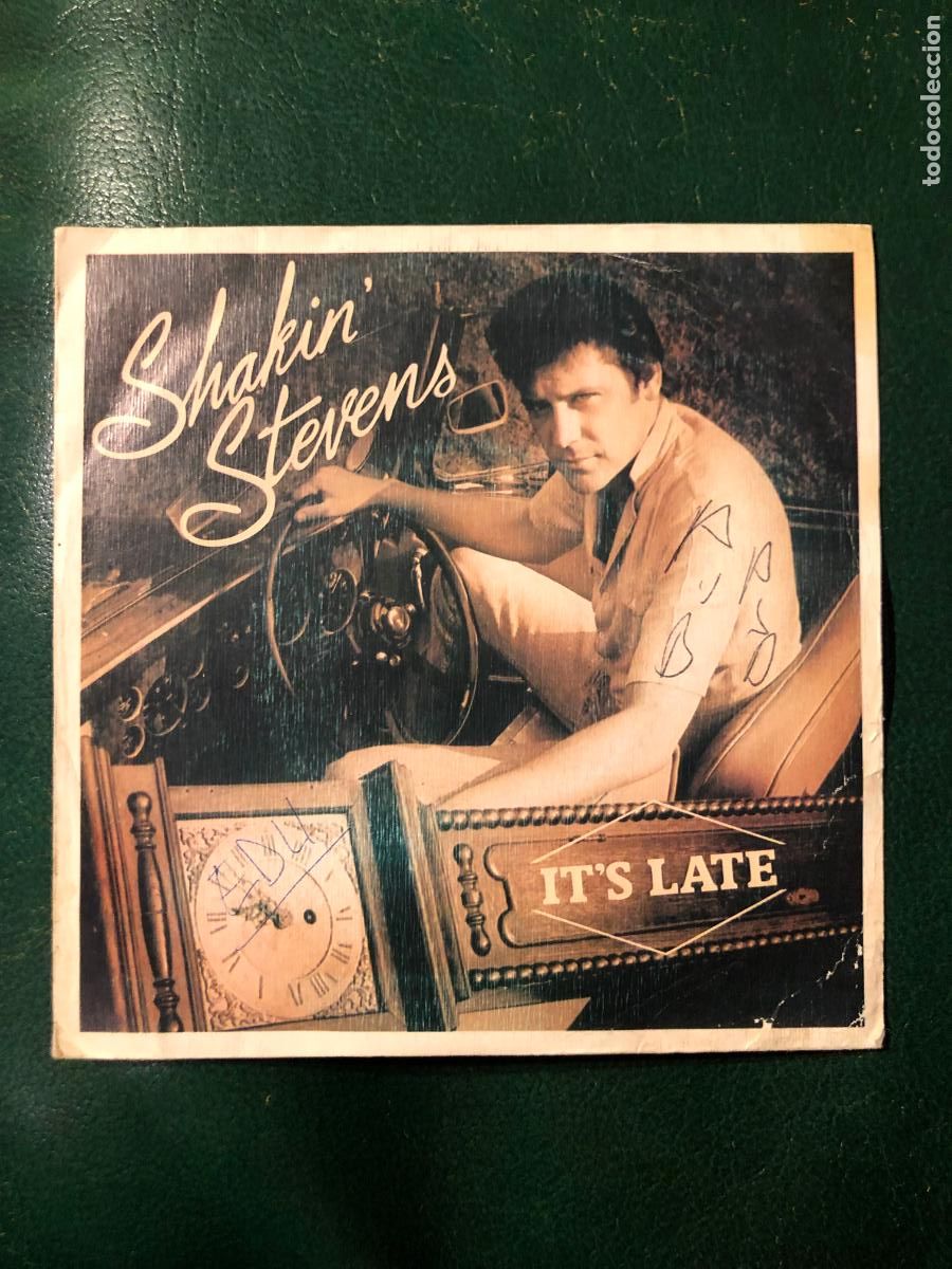 Discos de vinilo: Shakin� Stevens It�s late 1983 - Foto 2