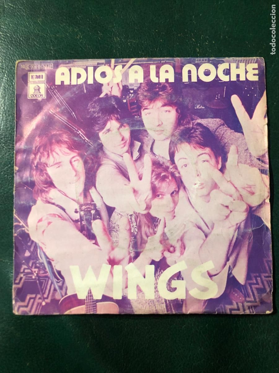Discos de vinilo: Wings Adios a la noche 1979 - Foto 2