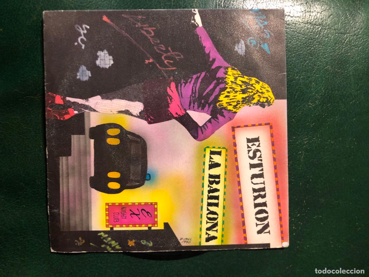 Discos de vinilo: Esturion La bailona 1990 Promo - Foto 2
