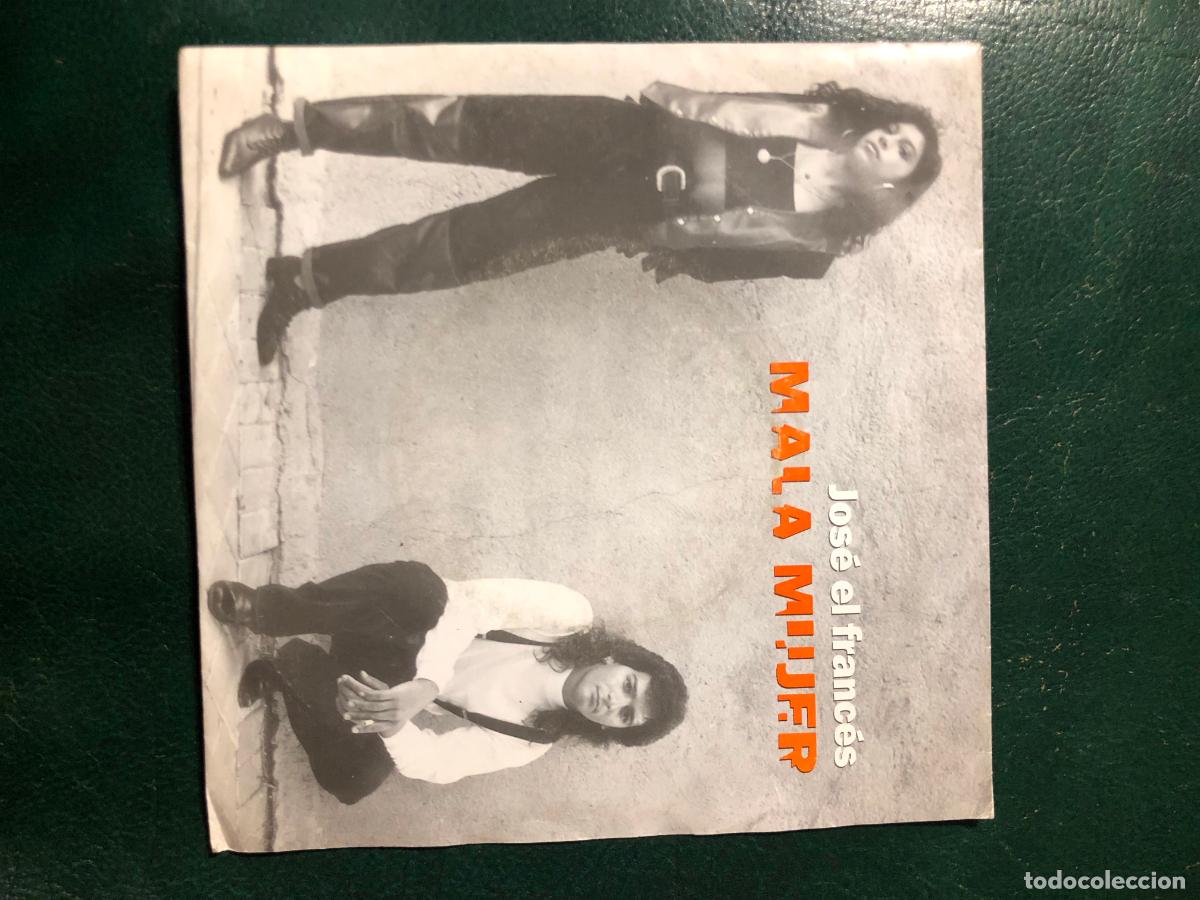 Discos de vinilo: Jose el Frances Mala mujer 1993 - Foto 2