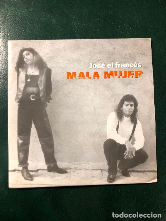 Discos de vinilo: Jose el Frances Mala mujer 1993 - Foto 1