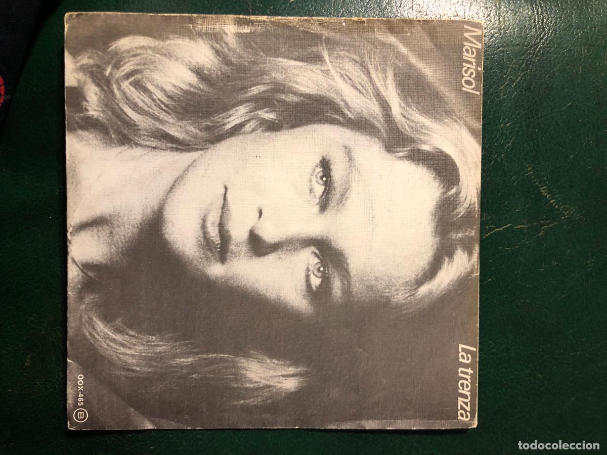 Discos de vinilo: Marisol La trenza 1980 Promo - Foto 2