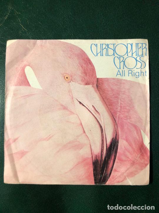 Discos de vinilo: Christopher Cross All right 1983 - Foto 1