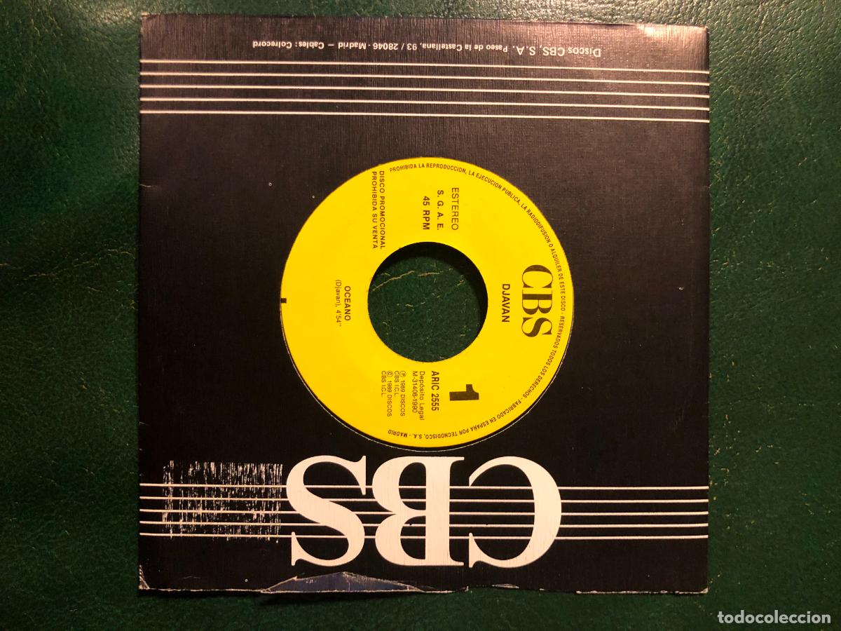 Discos de vinilo: Djavan Oceano 1990 Promo - Foto 2