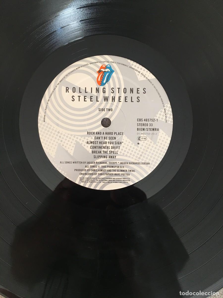 Discos de vinilo: Rolling Stones &ndash; Steel Wheels - Foto 5