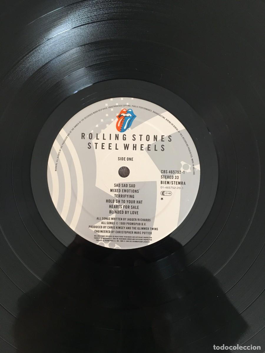 Discos de vinilo: Rolling Stones &ndash; Steel Wheels - Foto 6