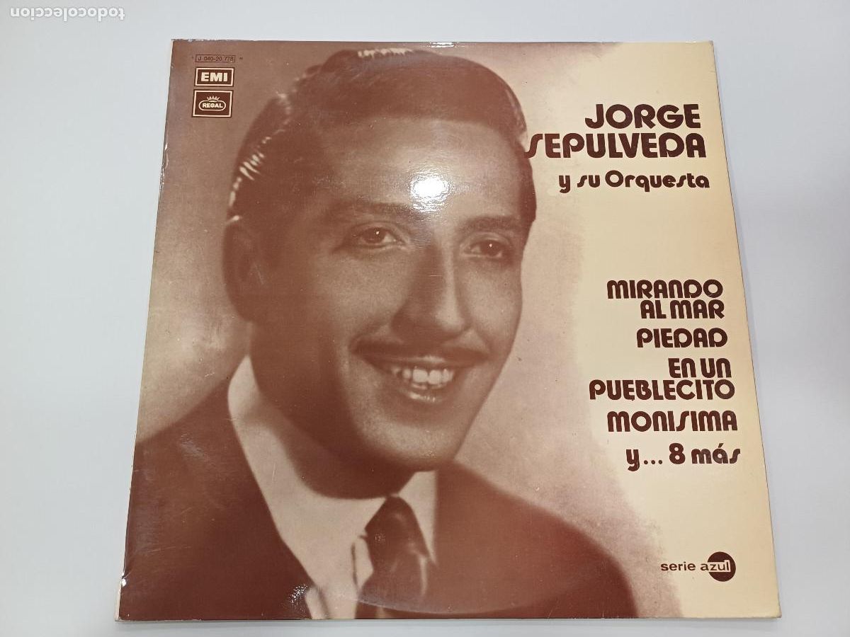 Discos de vinilo: JORGE SEPULVEDA Y SU ORQUESTA/VINILO. - Foto 1