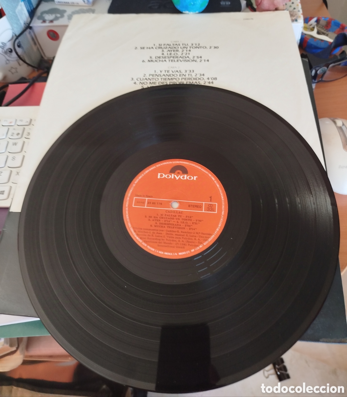 Discos de vinilo: Cadillac - pensando en ti - Foto 2