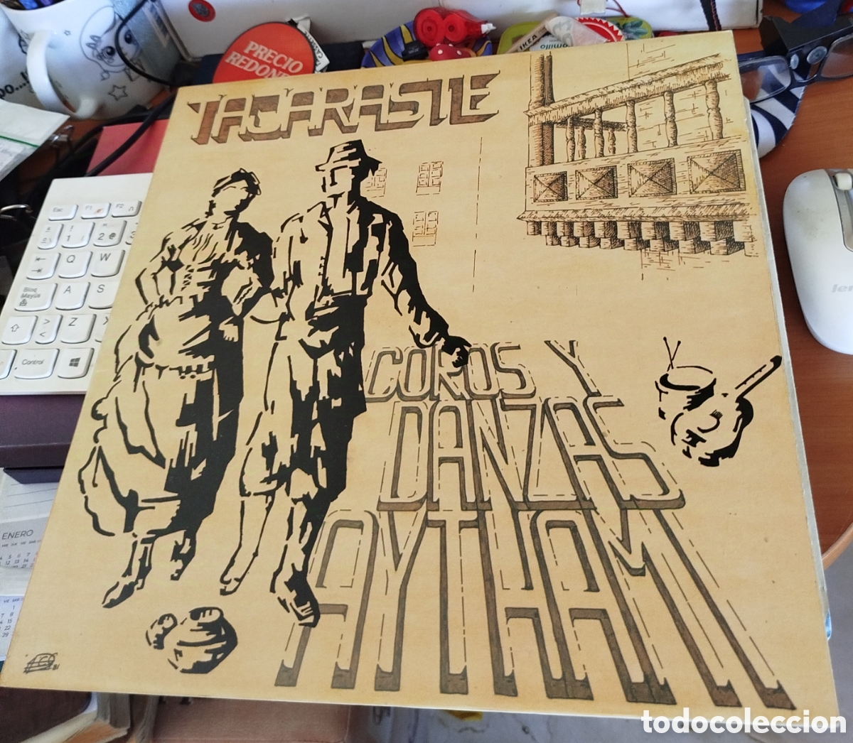 Discos de vinilo: Tajaraste - Coros y danzas Aythami - Foto 1