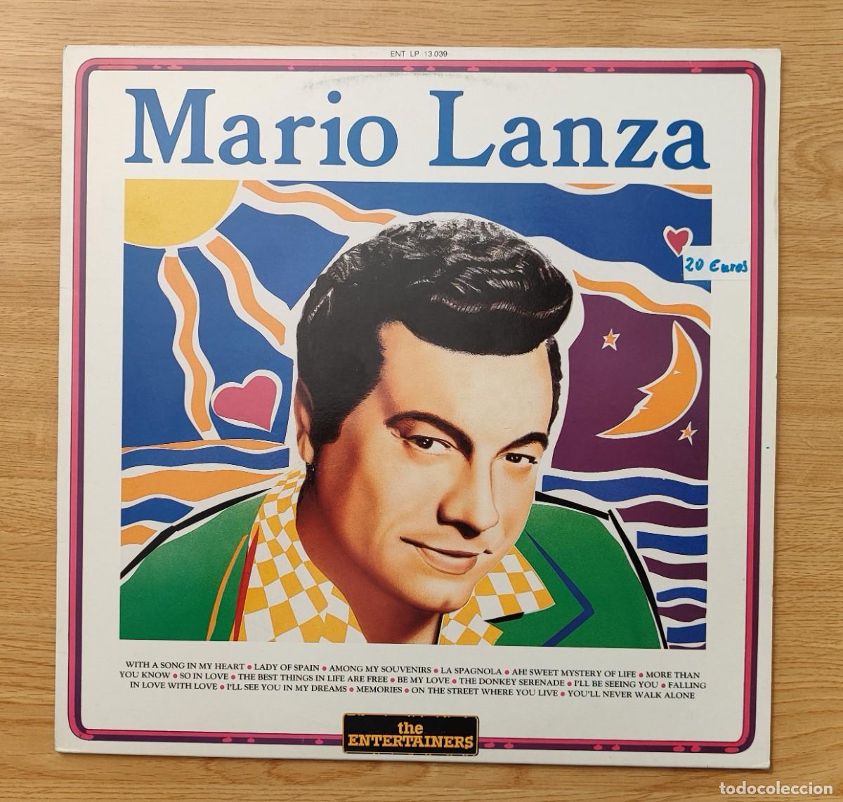Discos de vinilo: MARIO LANZA .- THE ENTERTAINERS. - Foto 1