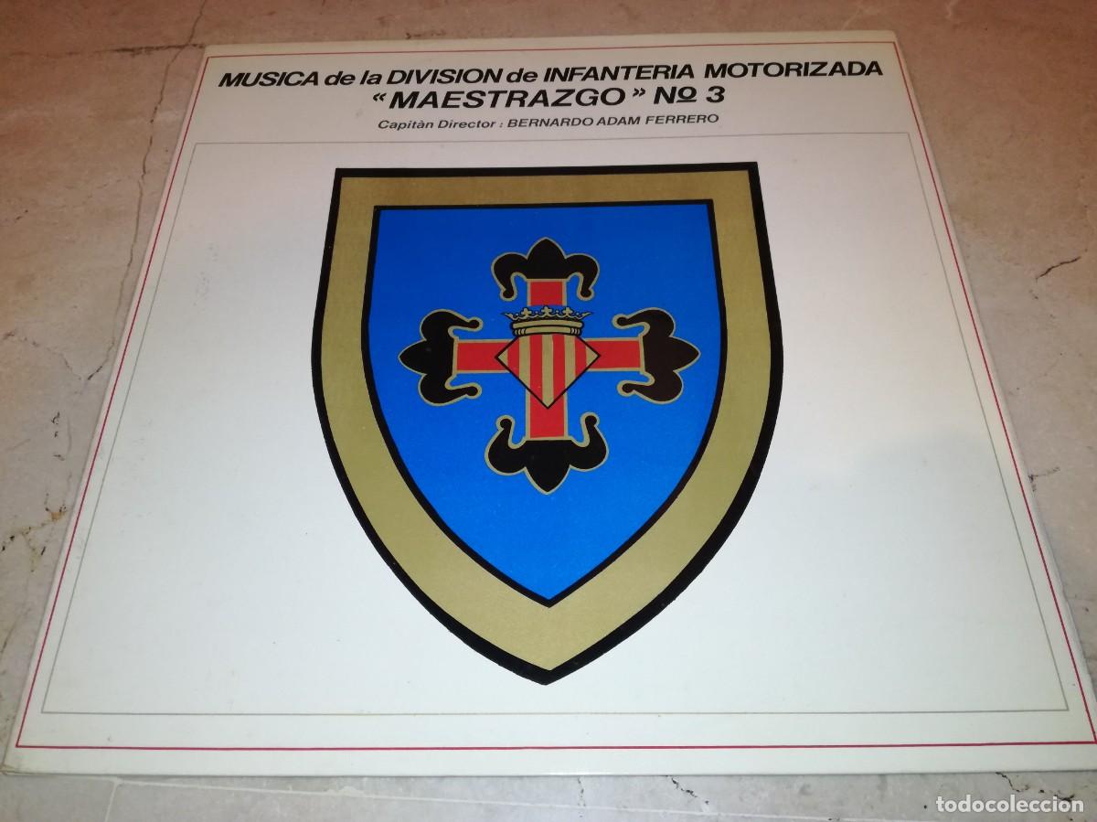Discos de vinilo: M&Uacute;SICA DE LA DIVISION DE INFANTERIA MOTORIZADA-MAESTRAZGO N&ordm; 3-GATEFOLD-ORIGINAL 1983