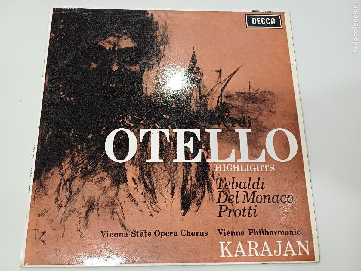 Discos de vinilo: OTELLO/SELECCIONES/VINILO. - Foto 1