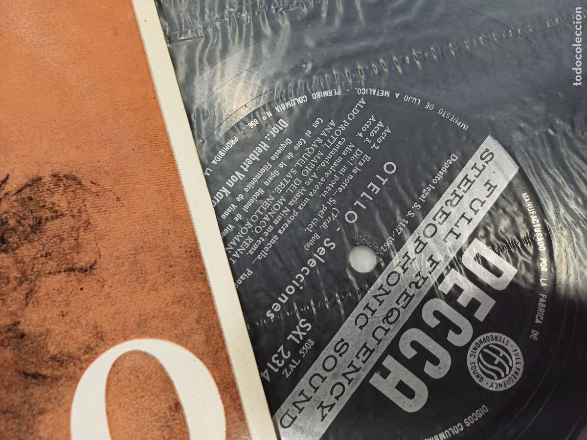 Discos de vinilo: OTELLO/SELECCIONES/VINILO. - Foto 2