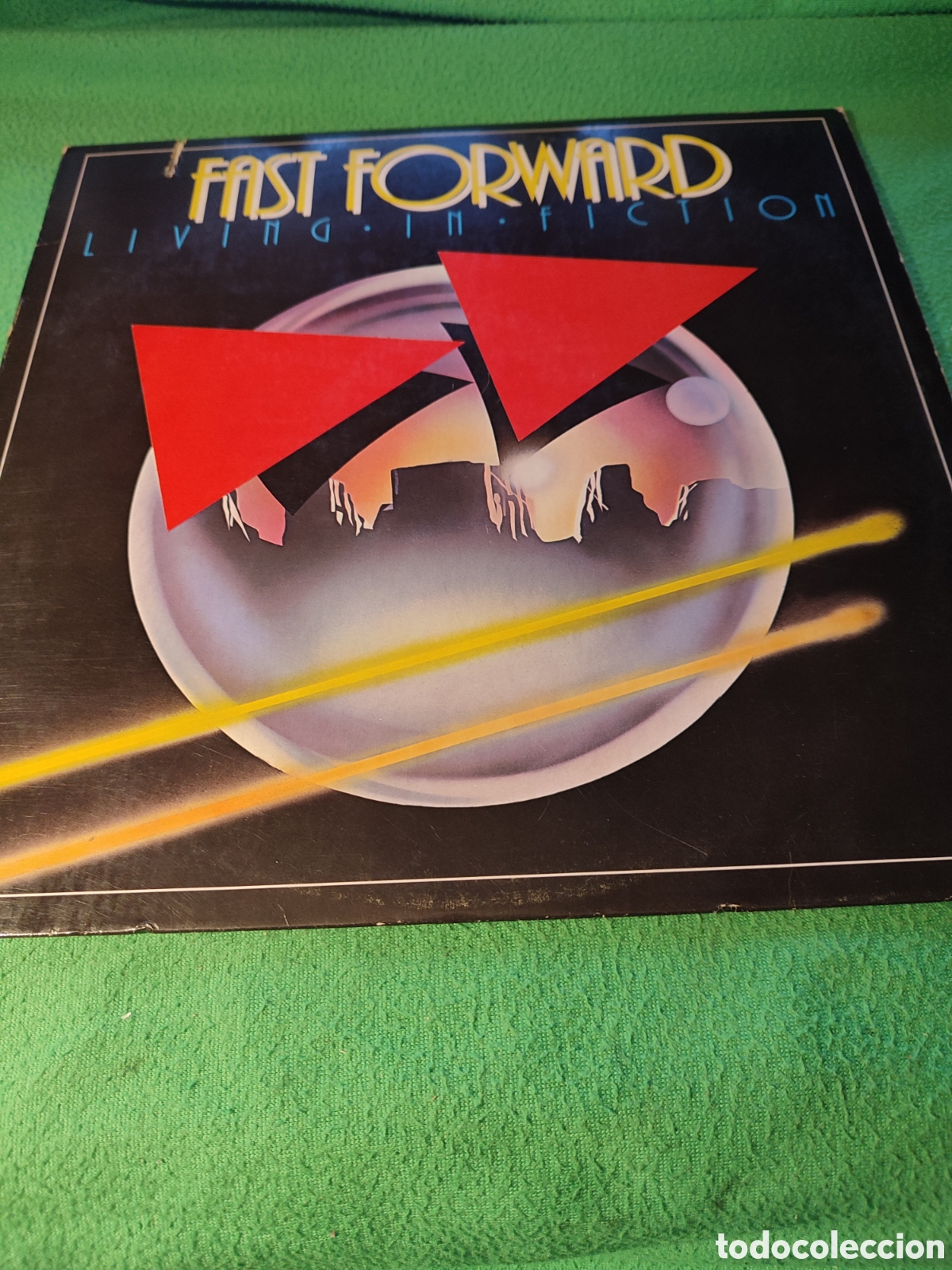 Discos de vinilo: Fast Forward - Living in fiction Vinilo Lp - Foto 1
