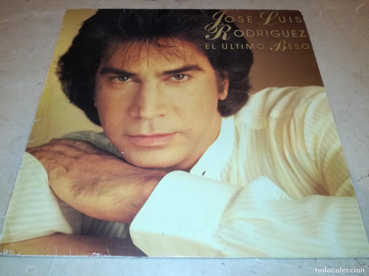 Vinyl records: JOSE LUIS RODRIGUEZ-EL ULTIMO BESO-CONTIENE ENCARTE-ORIGINAL 1985-VINILO EN BUEN ESTADO