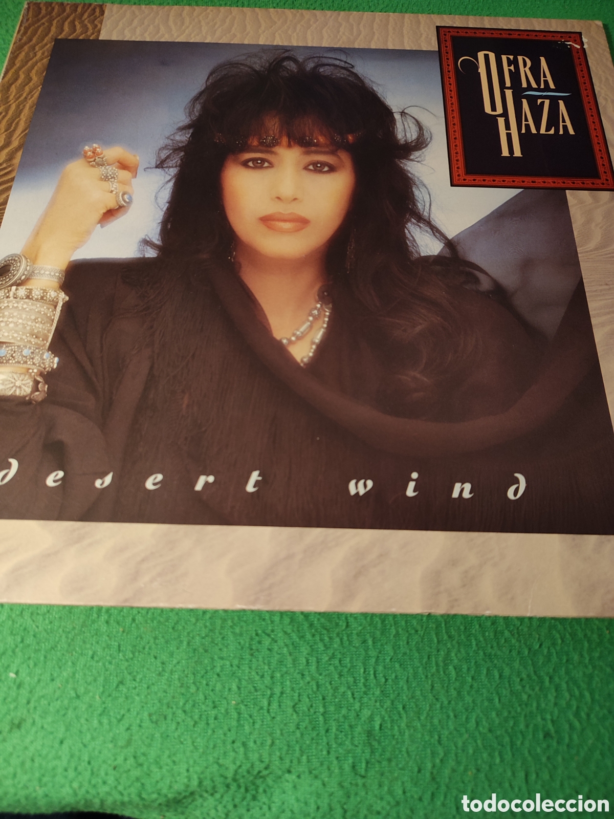 Discos de vinilo: Ofra Haza - Desert wind vinilo Lp - Foto 1