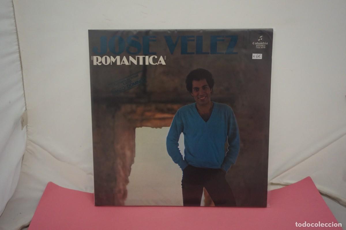 Discos de vinilo: LP - JOSE VELEZ - ROMANTICA - DISCO COMO NUEVO - Foto 1