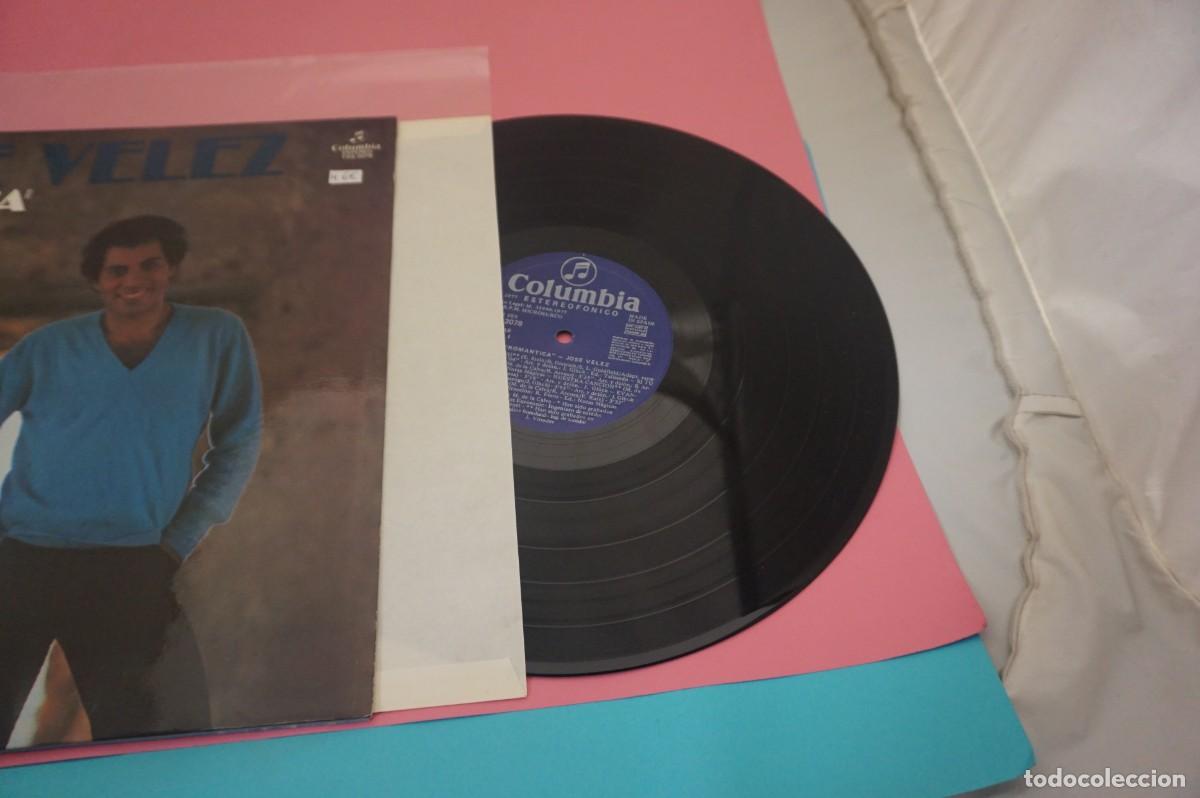 Discos de vinilo: LP - JOSE VELEZ - ROMANTICA - DISCO COMO NUEVO - Foto 3
