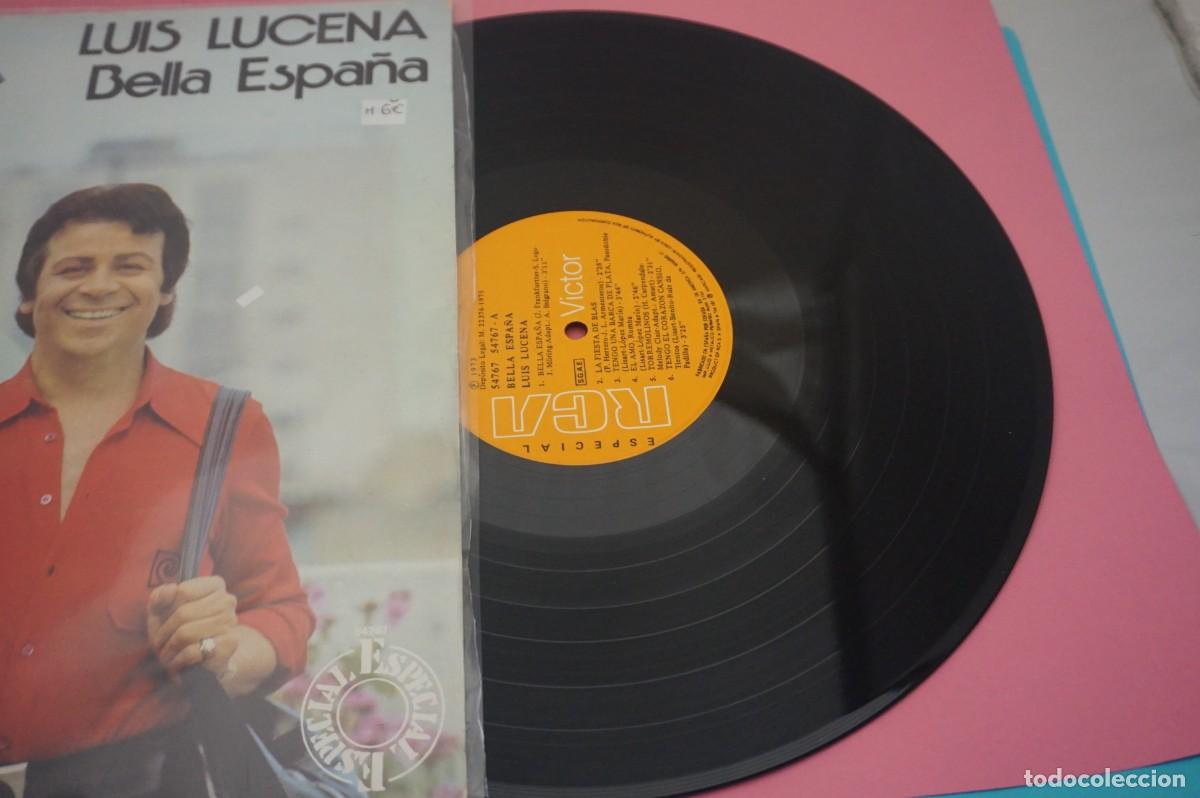 Discos de vinilo: LP - LUIS LUCENA - BELLA ESPA&Ntilde;A - DISCO COMO NUEVO - Foto 2