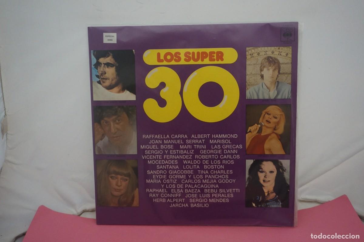 Discos de vinilo: LP - LOS SUPER 30 - DISCO COMO NUEVO - Foto 1