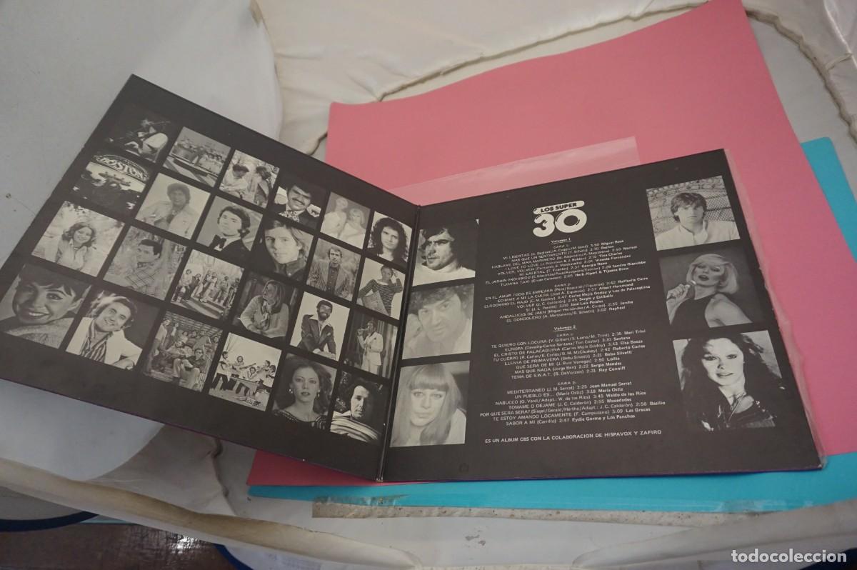 Discos de vinilo: LP - LOS SUPER 30 - DISCO COMO NUEVO - Foto 2