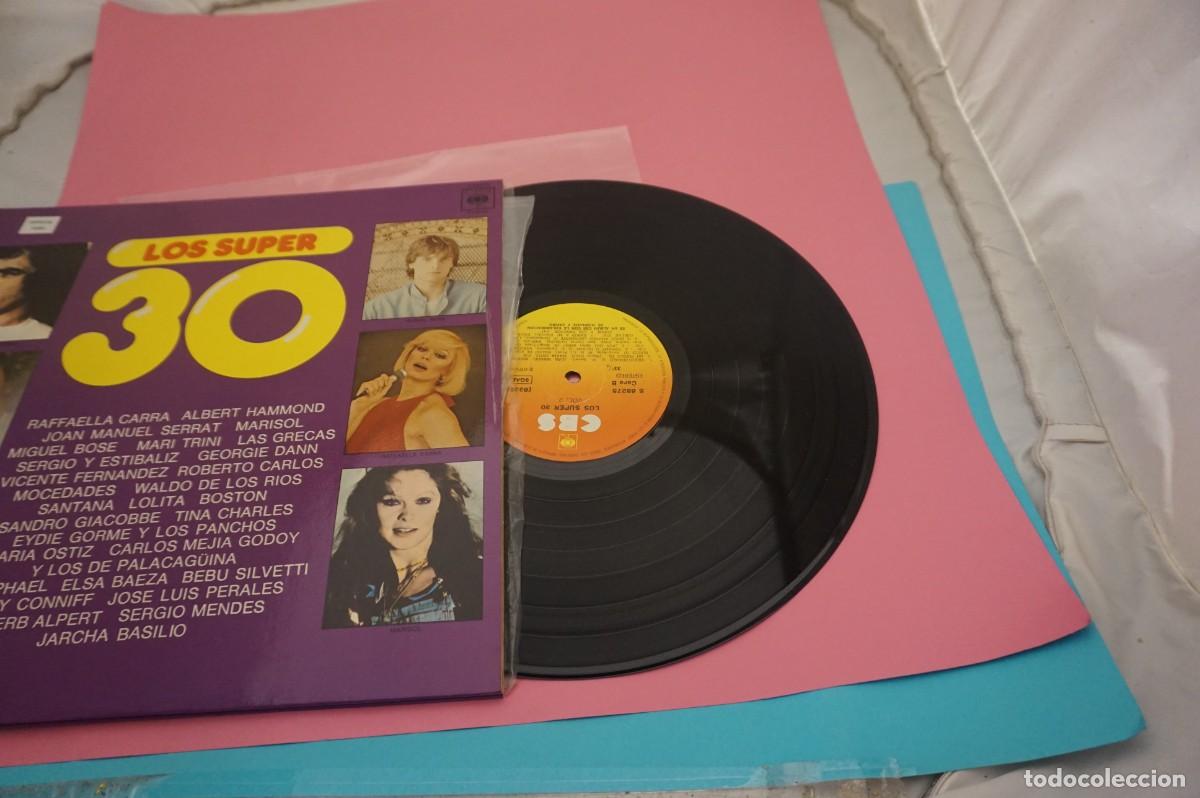 Discos de vinilo: LP - LOS SUPER 30 - DISCO COMO NUEVO - Foto 4
