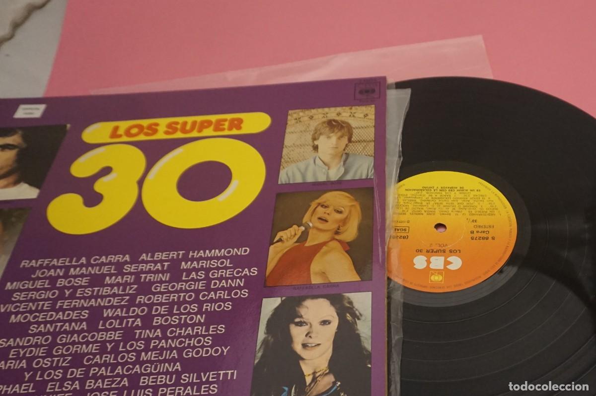 Discos de vinilo: LP - LOS SUPER 30 - DISCO COMO NUEVO - Foto 5