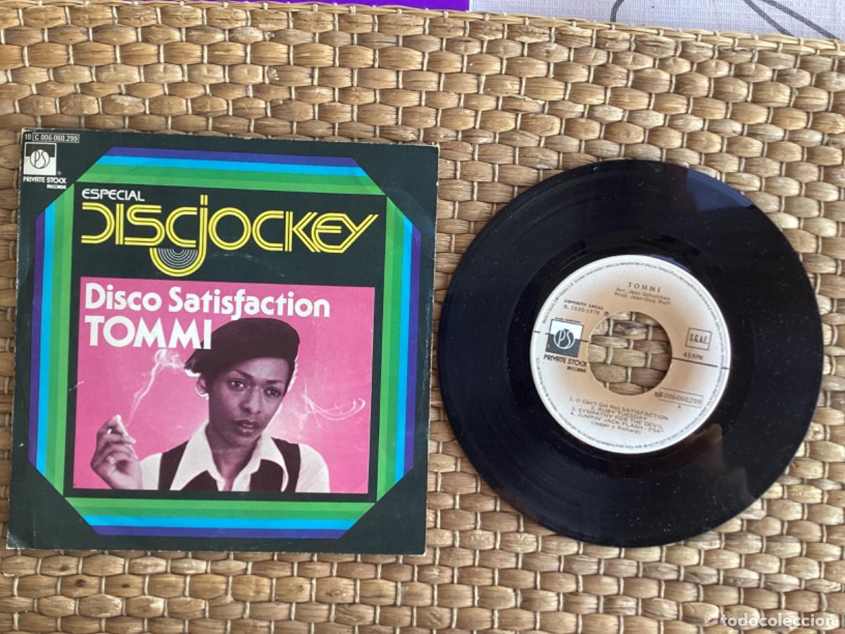 Discos de vinilo: S132 Single Tommi Disco Satisfaction - A&ntilde;o 1978 - Foto 1
