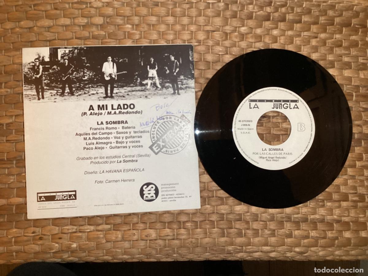 Discos de vinilo: S148 Single A mi lado - La sombra - A&ntilde;o 1990 - Foto 2