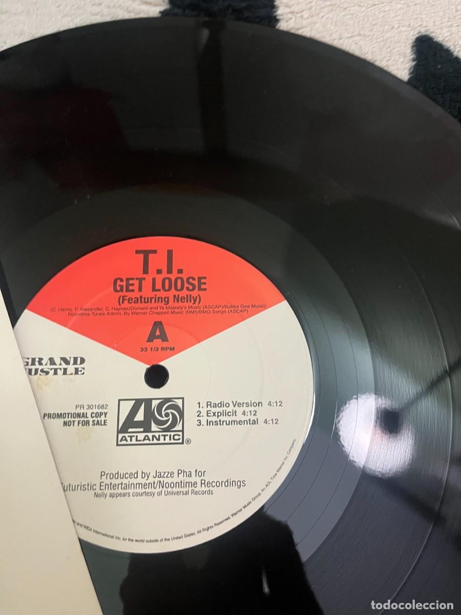 Discos de vinilo: pack x3 T.I. maxis rap - Foto 5