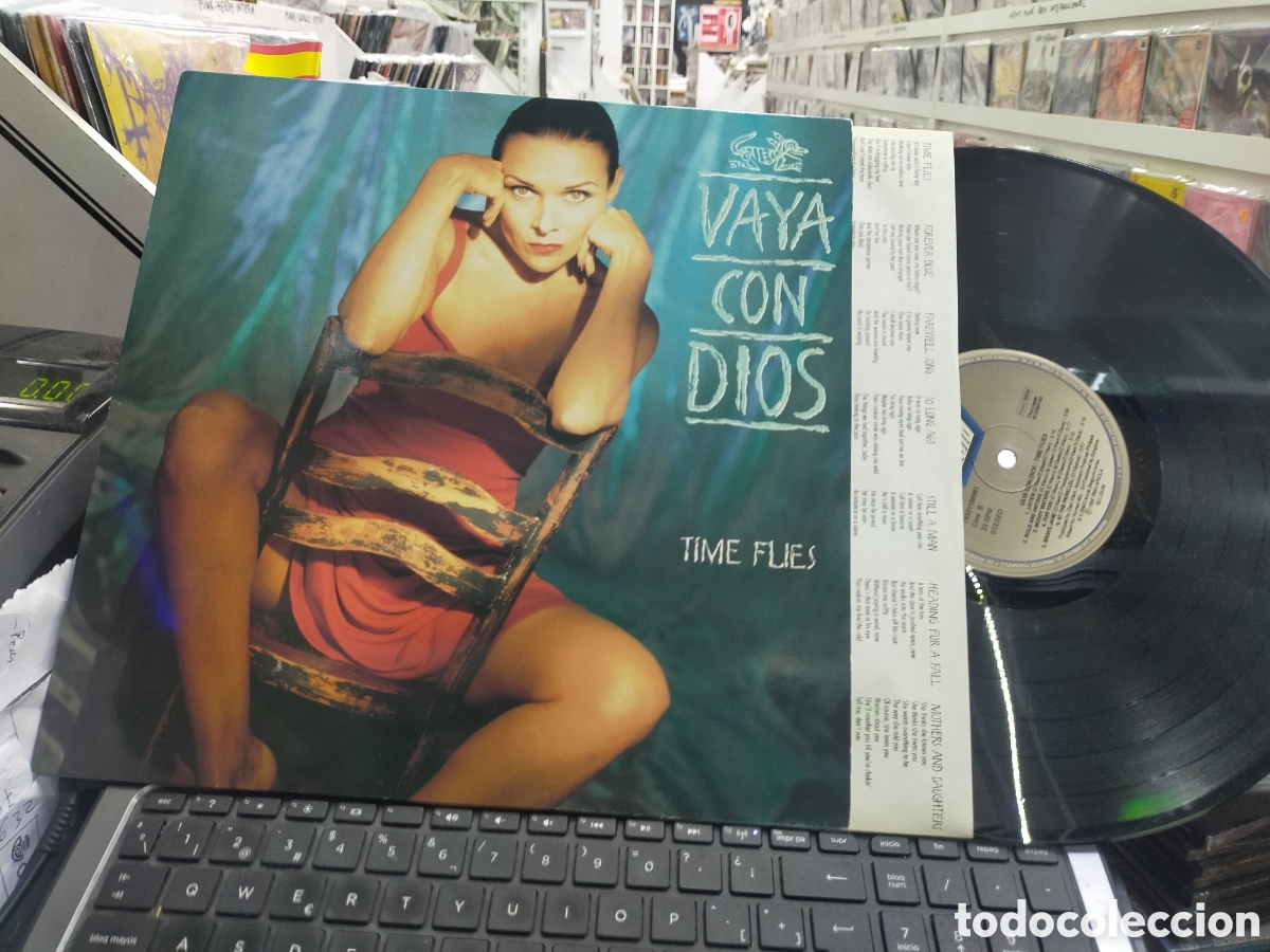 Discos de vinilo: Vaya con Dios LP time flies Espa&ntilde;a 1992 - Foto 1
