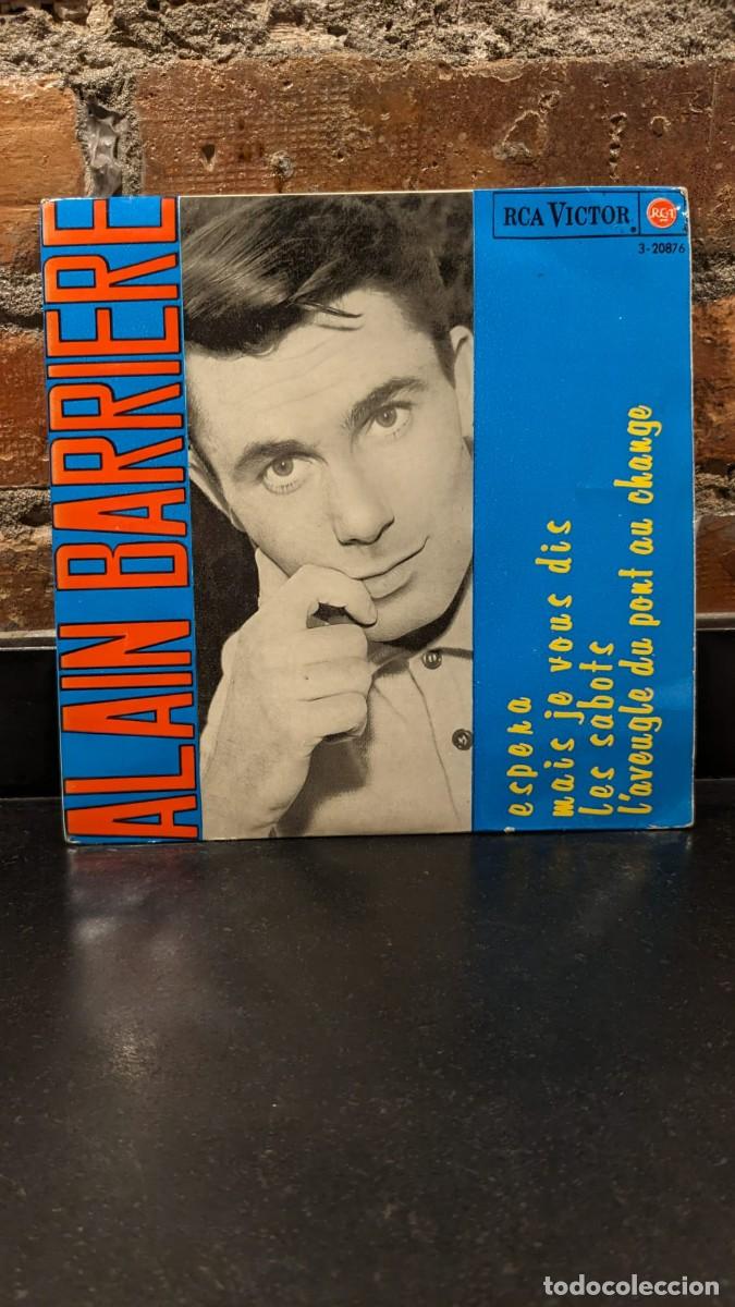 Discos de vinilo: EP Alain Barriere Espera +3 RCA - Foto 1